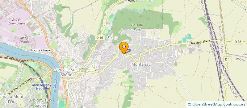 localisation de l'entreprise MANDAT'M  MONTANAY