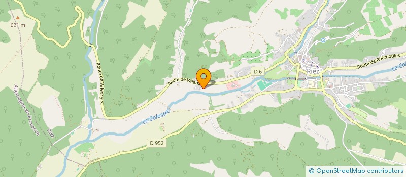 localisation de l'entreprise MANDATI-MATERIAUX à RIEZ