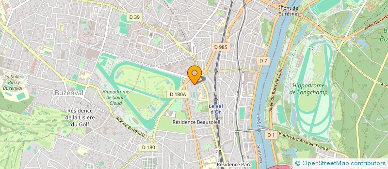 localisation de l'entreprise MANDAY  SAINT-CLOUD