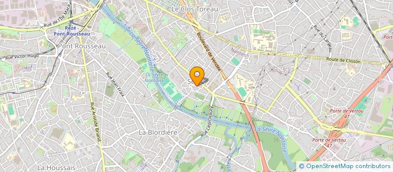 localisation de l'entreprise MANDCO à NANTES