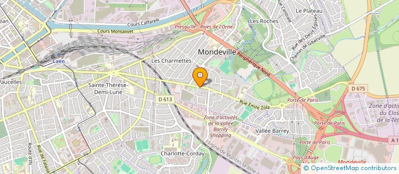 localisation de l'entreprise MANDCO SCI à MONDEVILLE