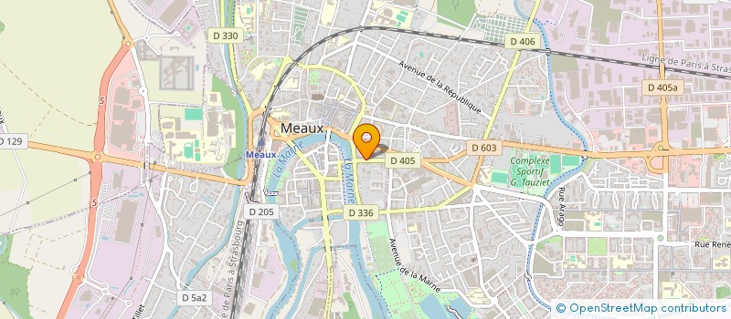 localisation de l'entreprise MANDE - SIROT à MEAUX