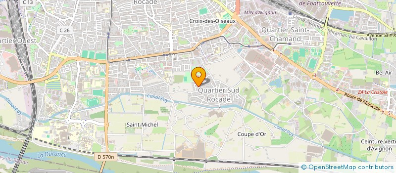 localisation de l'entreprise MANDELA FOR EVER YOUNG à AVIGNON