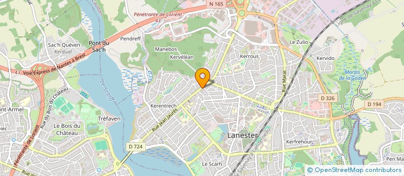 localisation de l'entreprise MANDELIEU SLC IMMO  LANESTER