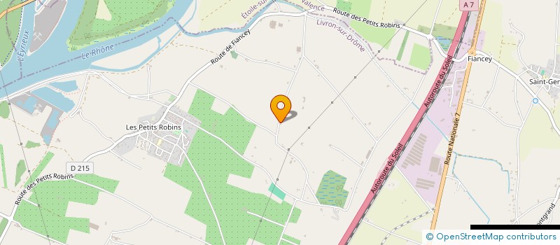 localisation de l'entreprise MANDELINE  LIVRON-SUR-DROME