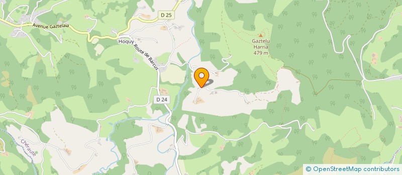 localisation de l'entreprise MANDELUA  BARCUS