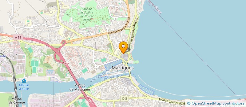 localisation de l'entreprise MANDEN FOLI à MARTIGUES