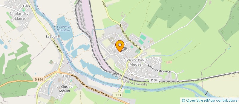 localisation de l'entreprise MANDERRIER M S SOHIER LICONNET à NOUVION-SUR-MEUSE