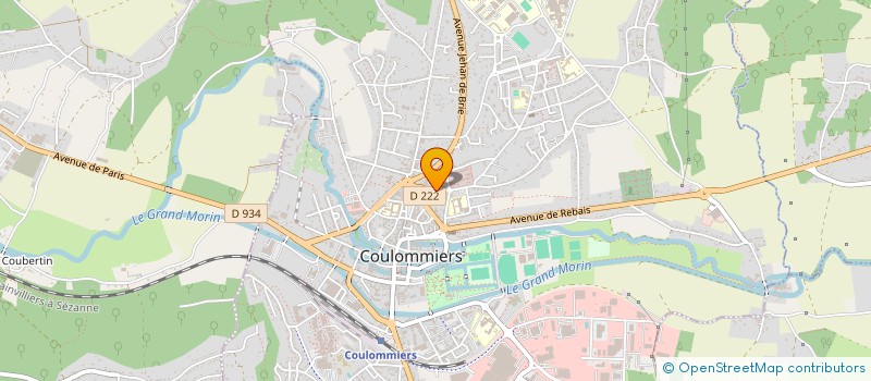localisation de l'entreprise MANDI  COULOMMIERS