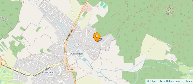 localisation de l'entreprise MANDI HOLDING  CHAUMONTEL