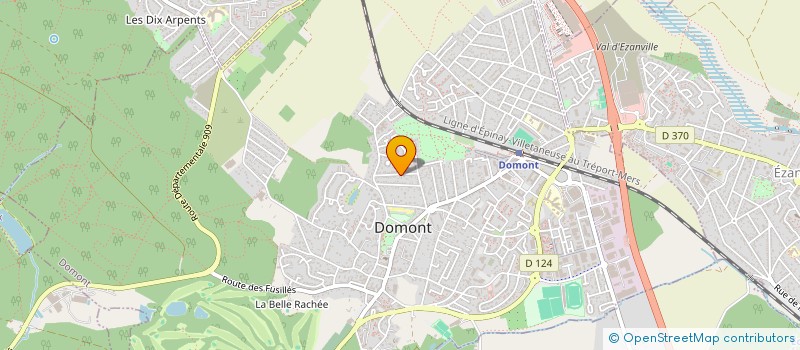 localisation de l'entreprise MANDI3  CHAUMONTEL