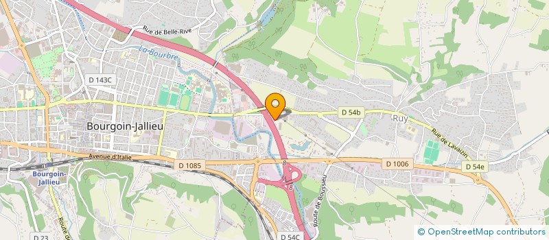 localisation de l'entreprise MANDIER ETANCHEITE  RUY-MONTCEAU