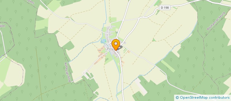 localisation de l'entreprise MANDIGON-FAITOUT  POYANS