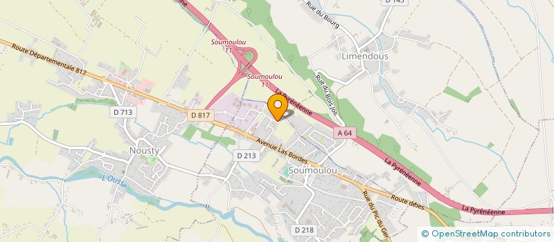 localisation de l'entreprise MANDIN-IMMO  SOUMOULOU