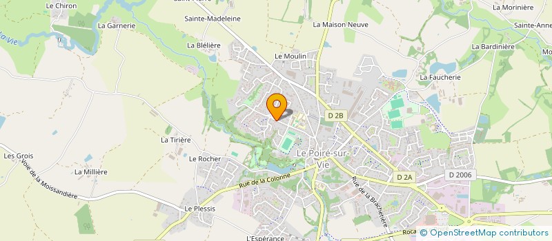 localisation de l'entreprise MANDIN SPORT COMPETITION à LE POIRE-SUR-VIE