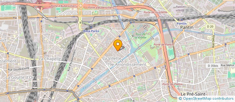 localisation de l'entreprise MANDING à PARIS