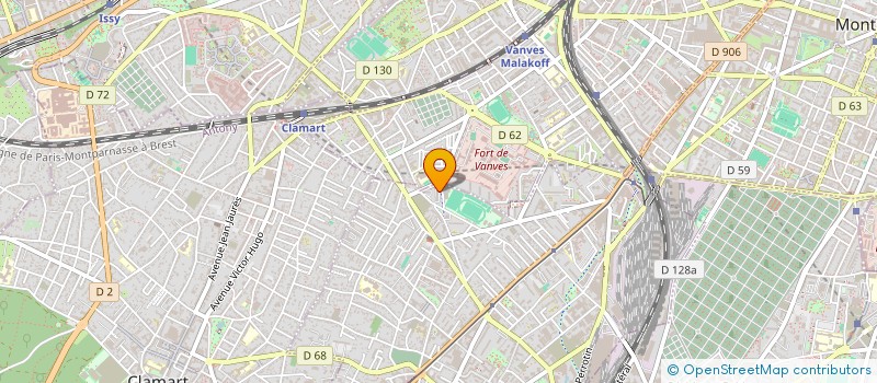 localisation de l'entreprise MANDING BEAUTY & CARE  CHATILLON