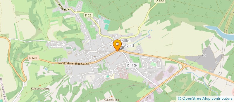 localisation de l'entreprise MANDIS à LONGEVILLE-LES-SAINT-AVOLD