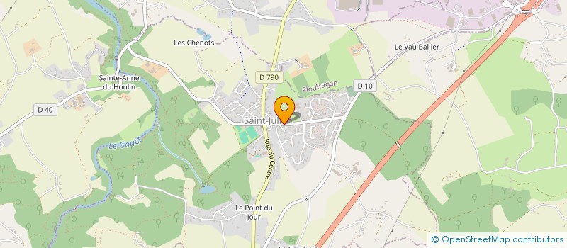 localisation de l'entreprise MANDIS à SAINT-JULIEN