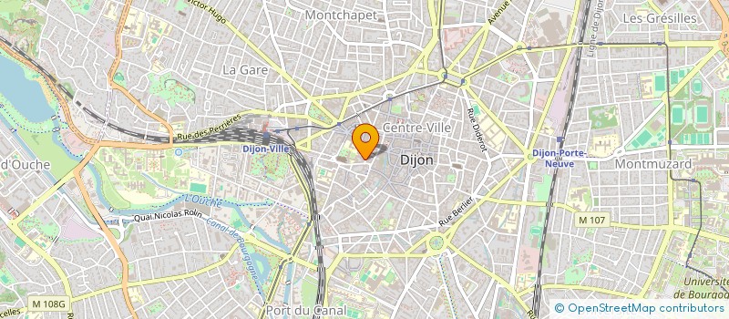 localisation de l'entreprise MANDO à DIJON