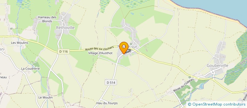 localisation de l'entreprise MANDO MAX  VICQ-SUR-MER