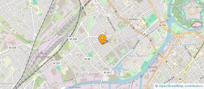 localisation de l'entreprise MANDOLILLE  LILLE