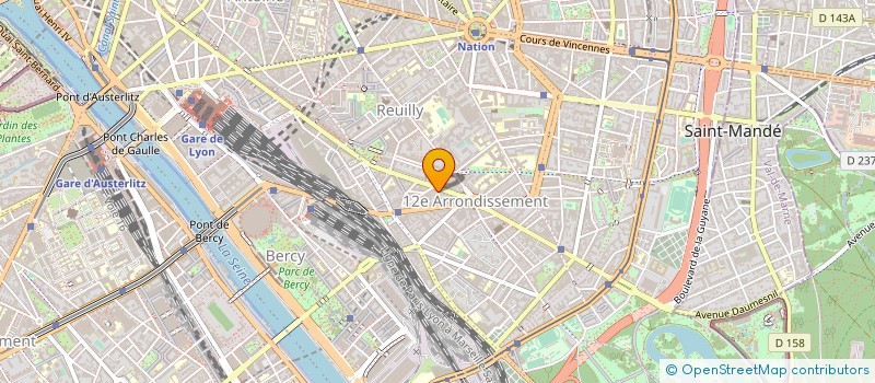 localisation de l'entreprise MANDOLINE  PARIS