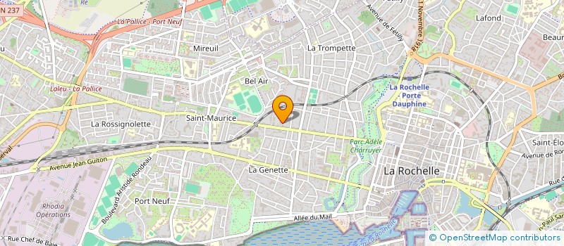 localisation de l'entreprise MANDOLINE RIVER  LA ROCHELLE