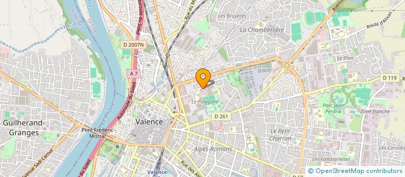localisation de l'entreprise MANDOLINES ESTUDIANTINA DE VALENCE à VALENCE