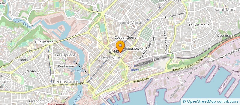 localisation de l'entreprise MANDOO  BREST