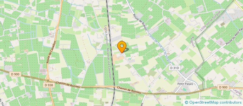 localisation de l'entreprise MANDORLE à L'ISLE-SUR-LA-SORGUE