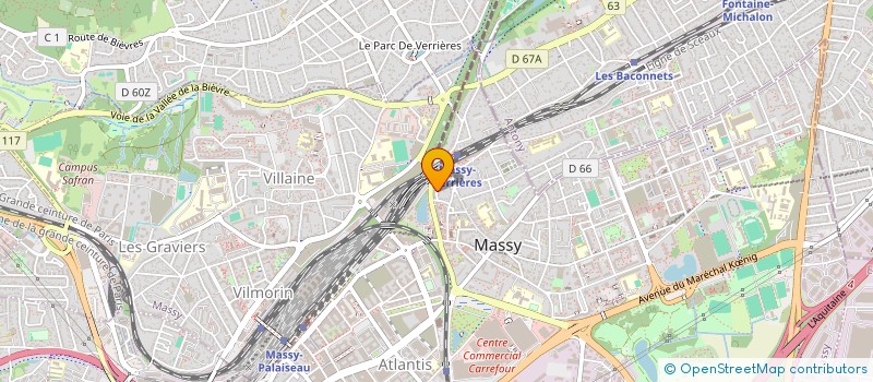 localisation de l'entreprise MANDORY à MASSY