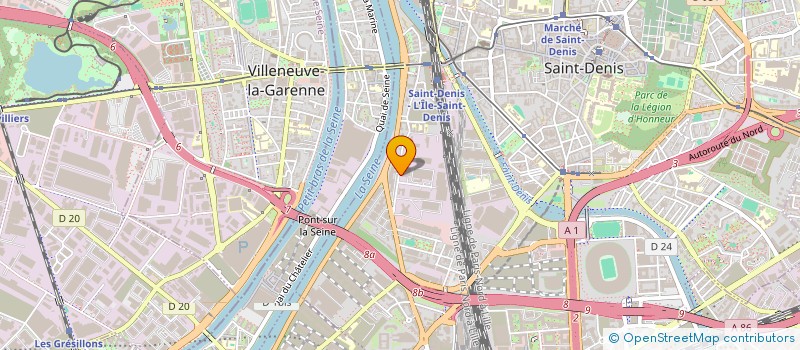 localisation de l'entreprise MANDRA à SAINT-DENIS