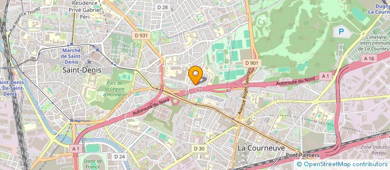 localisation de l'entreprise MANDRAG  SAINT-DENIS