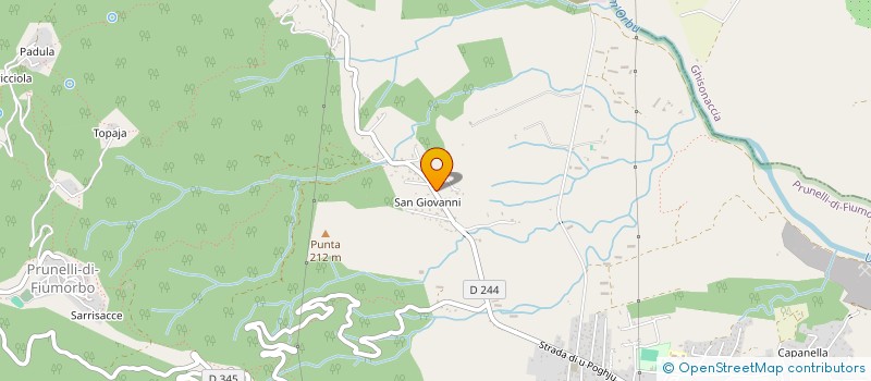 localisation de l'entreprise MANDRIOLU  PRUNELLI-DI-FIUMORBO