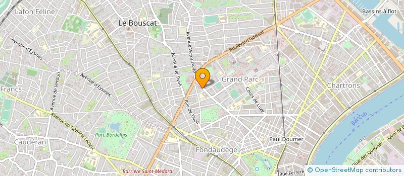 localisation de l'entreprise MANDRON AUTOMOBILES à BORDEAUX