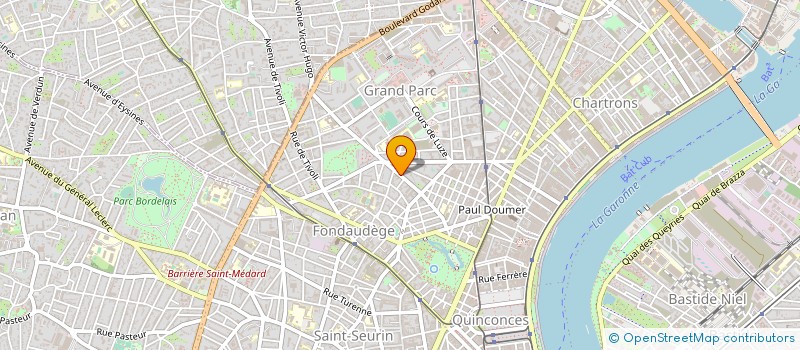 localisation de l'entreprise MANDRON SERVICES AUTO à BORDEAUX