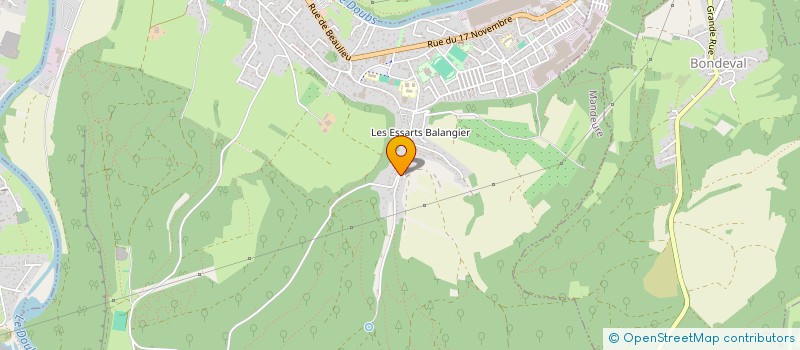 localisation de l'entreprise MANDUB'ELLE  MANDEURE