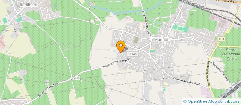 localisation de l'entreprise MANDUEL METROPOLE MARATHON  MANDUEL