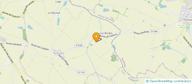 localisation de l'entreprise MANDUKA  ARDIZAS