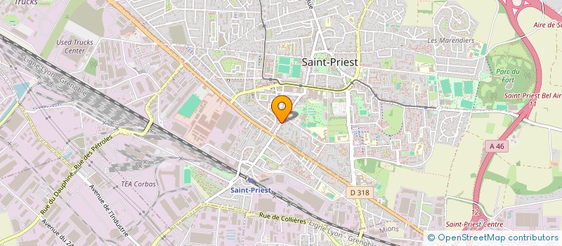 localisation de l'entreprise MANDY  SAINT-PRIEST