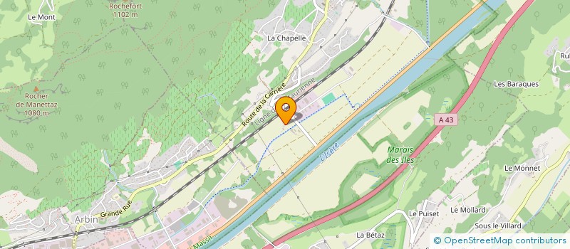 localisation de l'entreprise MANDYL  CRUET