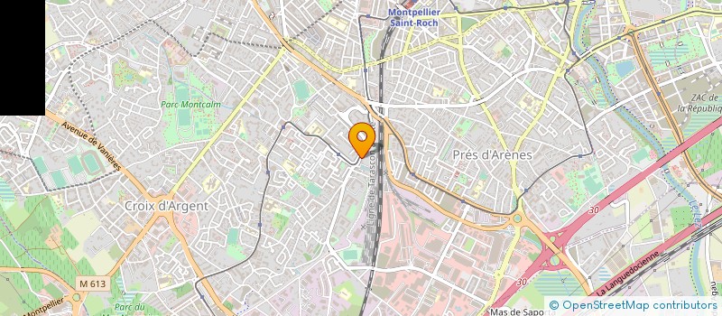 localisation de l'entreprise MANDYLAN à MONTPELLIER