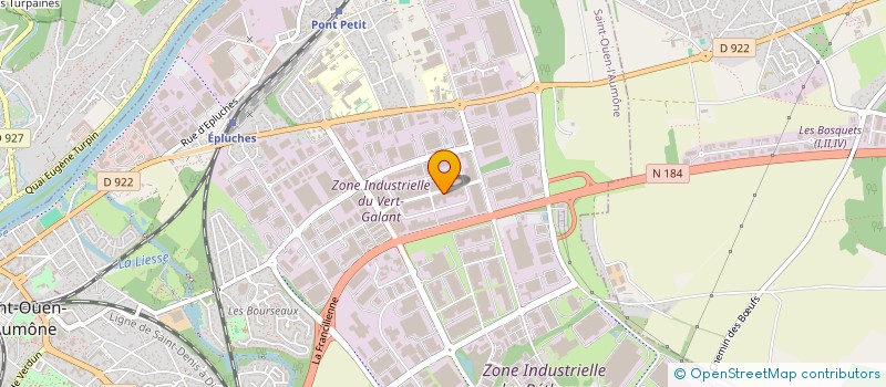 localisation de l'entreprise MANDYROX à SAINT-OUEN-L'AUMONE