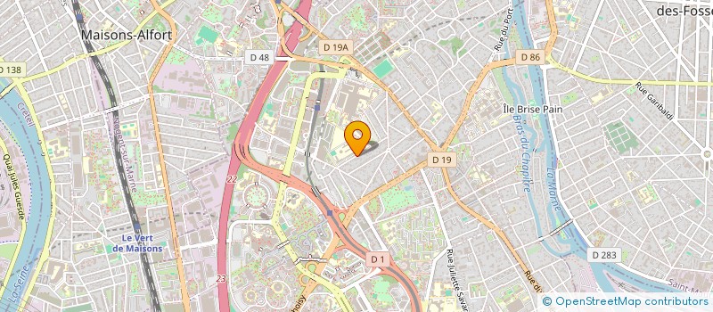 localisation de l'entreprise MANE GROUP à CRETEIL