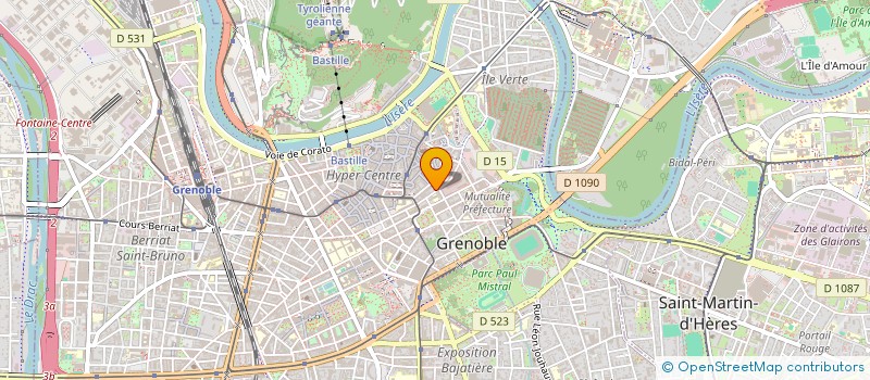 localisation de l'entreprise MANEGE à GRENOBLE