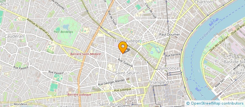 localisation de l'entreprise MANEGE à BORDEAUX