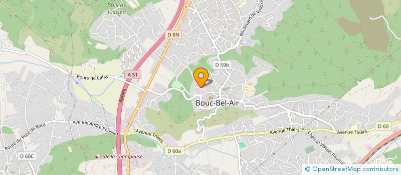 localisation de l'entreprise MANEGE à BOUC-BEL-AIR