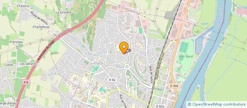 localisation de l'entreprise MANEGE A MALICES à MACON