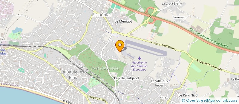 localisation de l'entreprise MANEGE DES PLATANES à LA BAULE-ESCOUBLAC